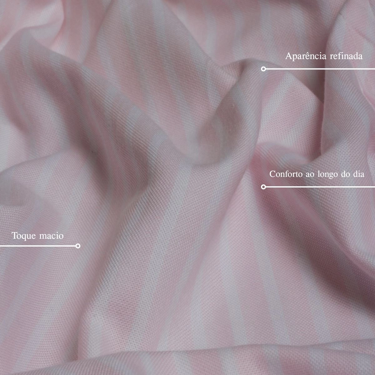 CAMISA M/L LISTRA NAUTIC ROSA