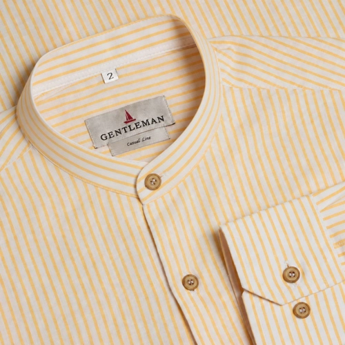 CAMISA GOLA PADRE NAUTIC AMARELA