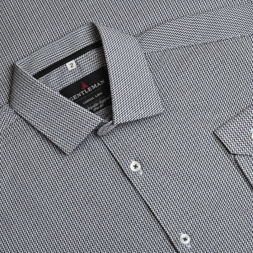 CAMISA MINIPRINT 60 CINZA