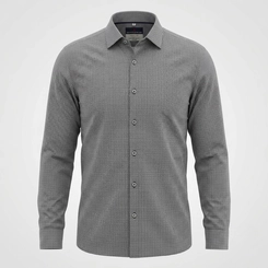 CAMISA MINIPRINT 60 AZUL