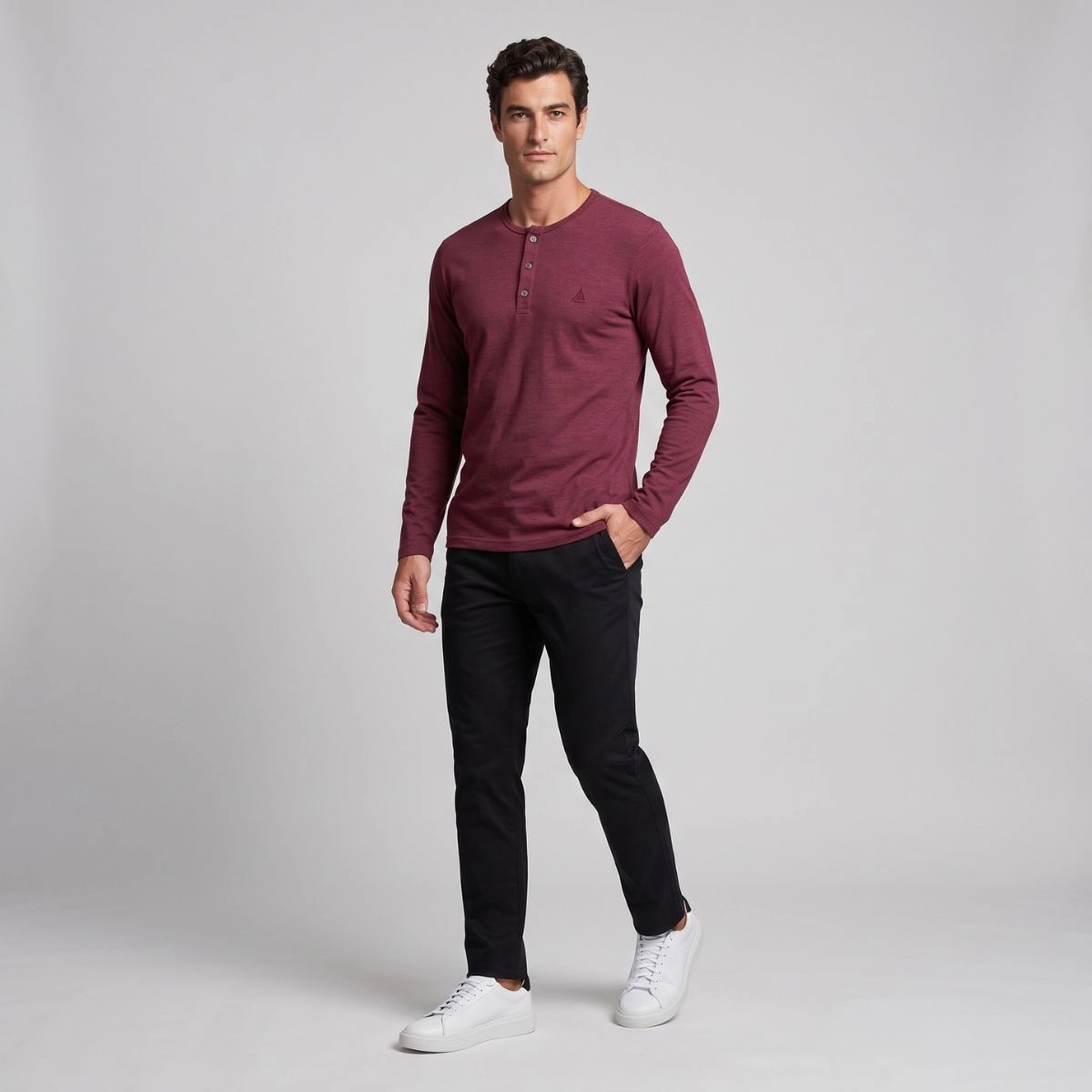 HENLEY M/L SOFT TOUCH