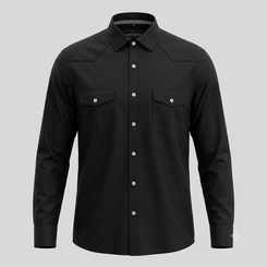 CAMISA URBAN 2 BOLSOS PRETA