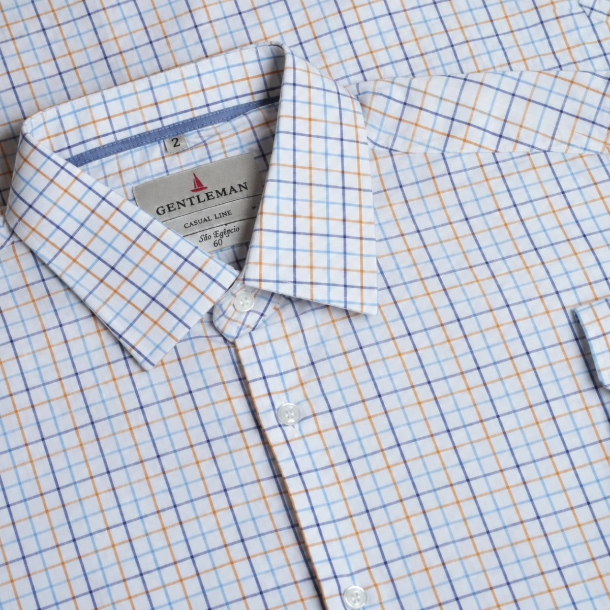 CAMISA XADREZ CASUAL FIO 60