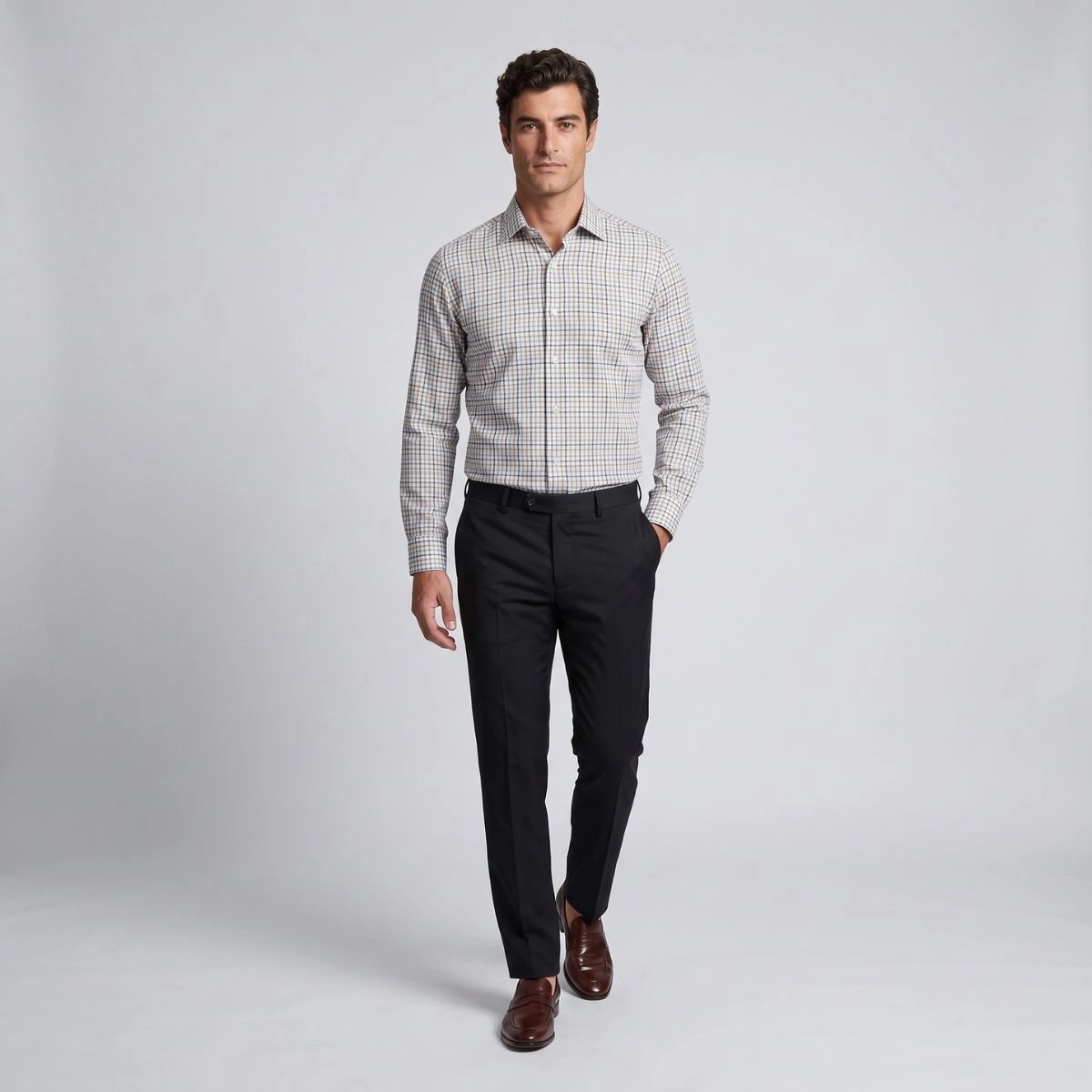 CAMISA XADREZ CASUAL FIO 60