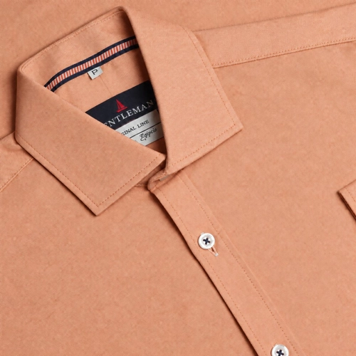 CAMISA OXFORDINE FIO 80 LARANJA