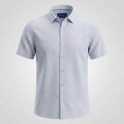 CAMISA M/C LISTRA SUMMER AZUL