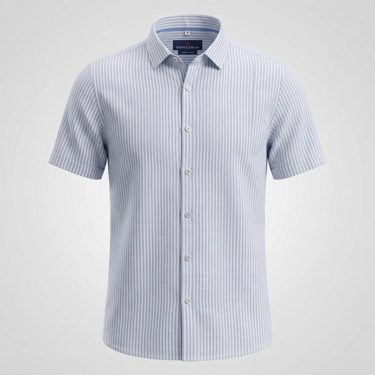 CAMISA M/C LISTRA SUMMER AZUL