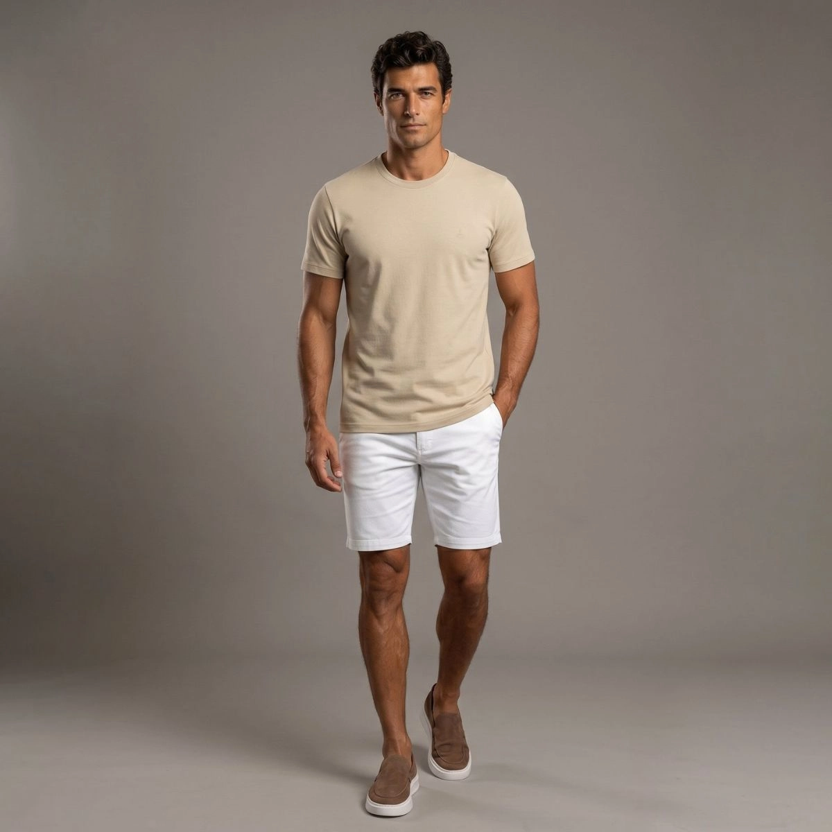 T-SHIRT SUEDINE