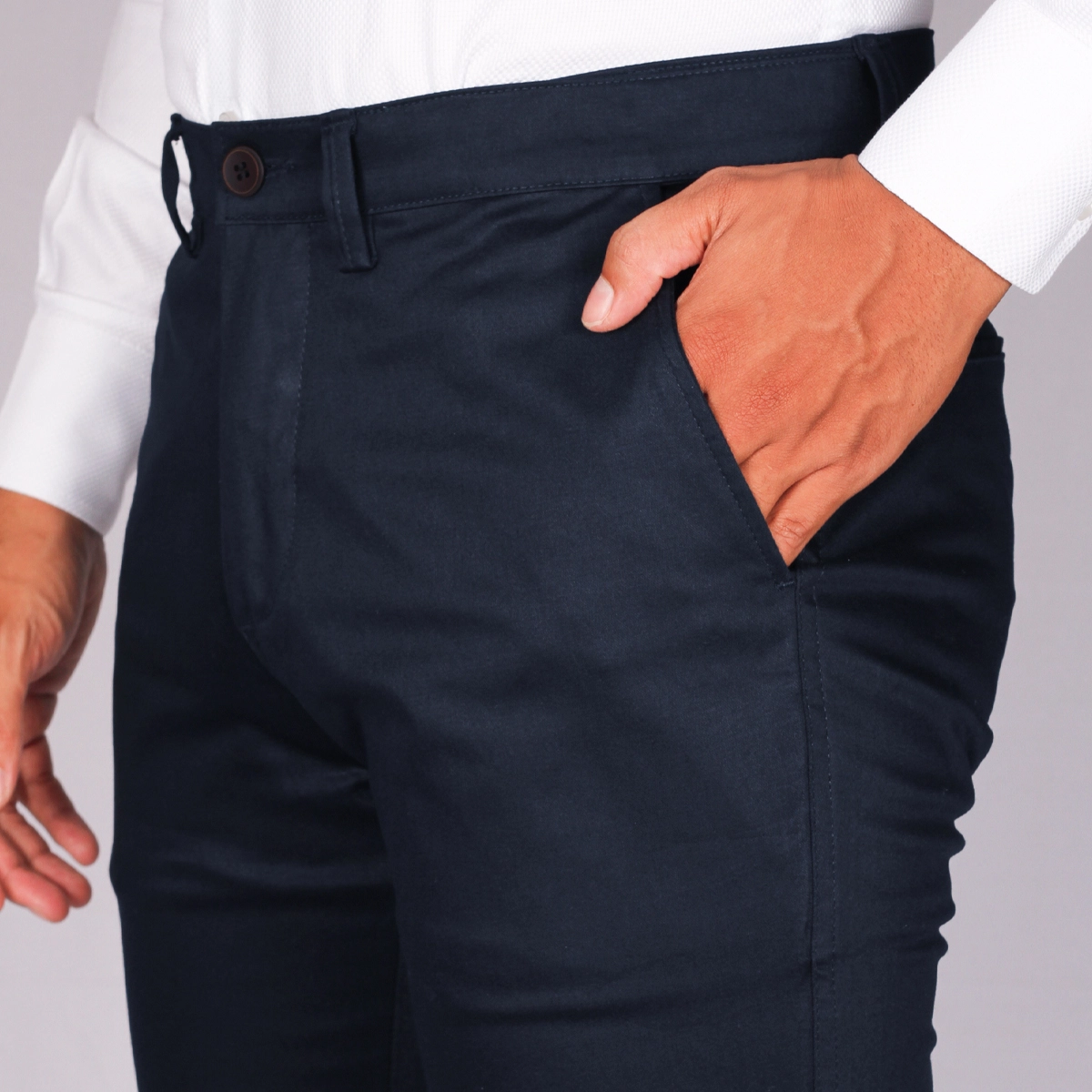 CALÇA SARJA ACETINADA MOOVE