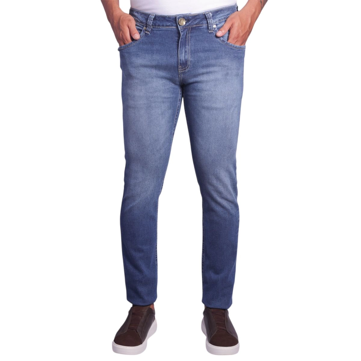 CALÇA JEANS STONED