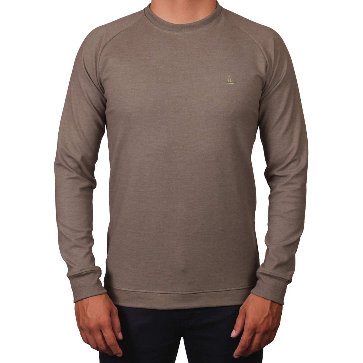 RAGLAN M/L STONED