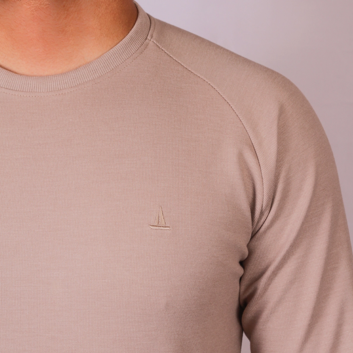 RAGLAN M/L STONED
