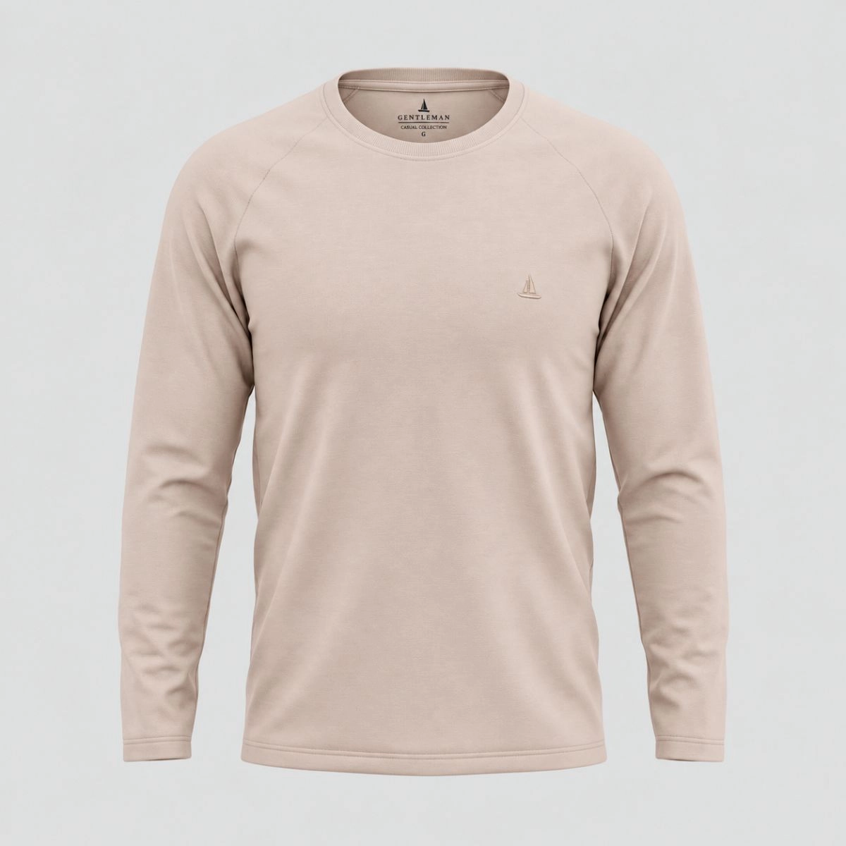 RAGLAN M/L STONED