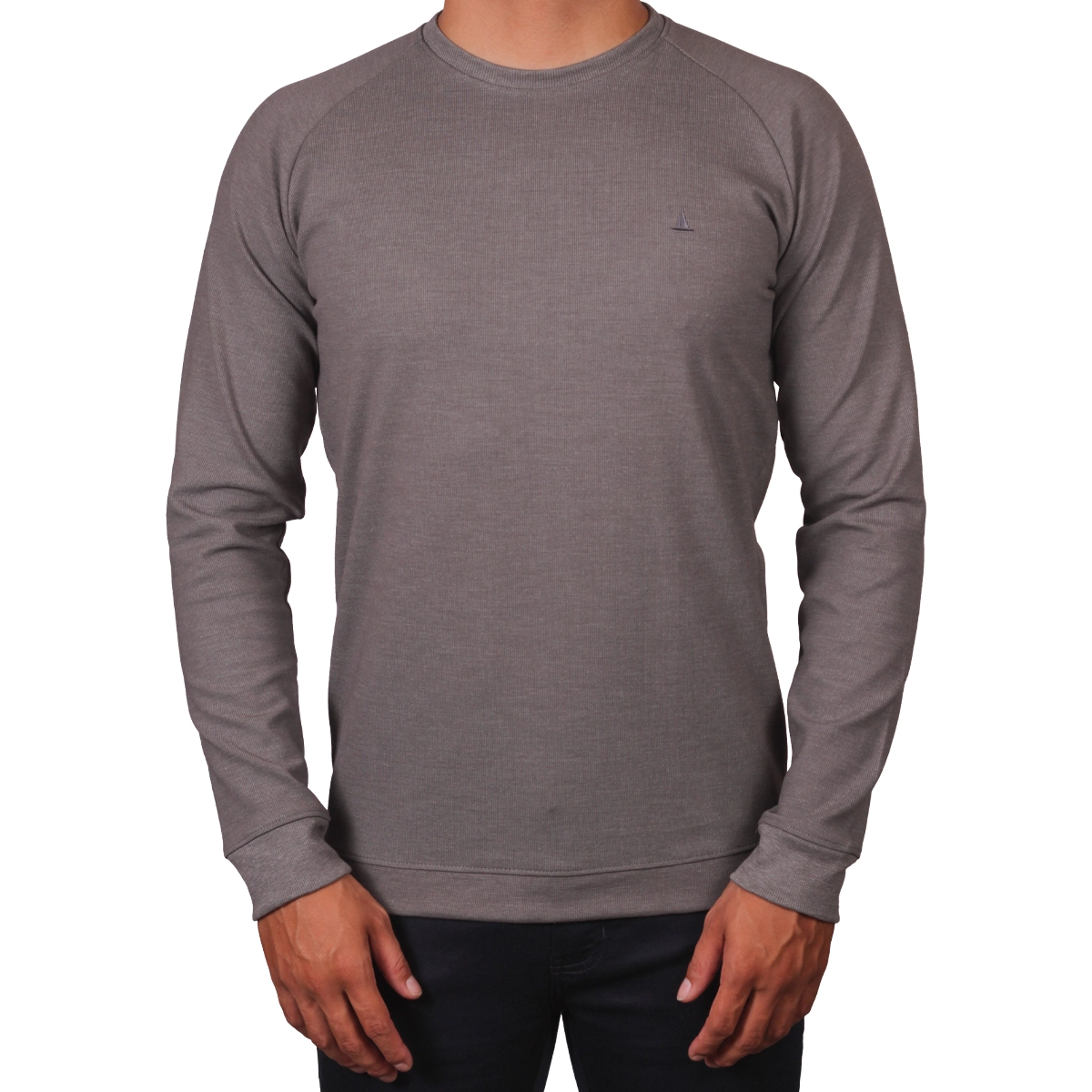 RAGLAN M/L STONED