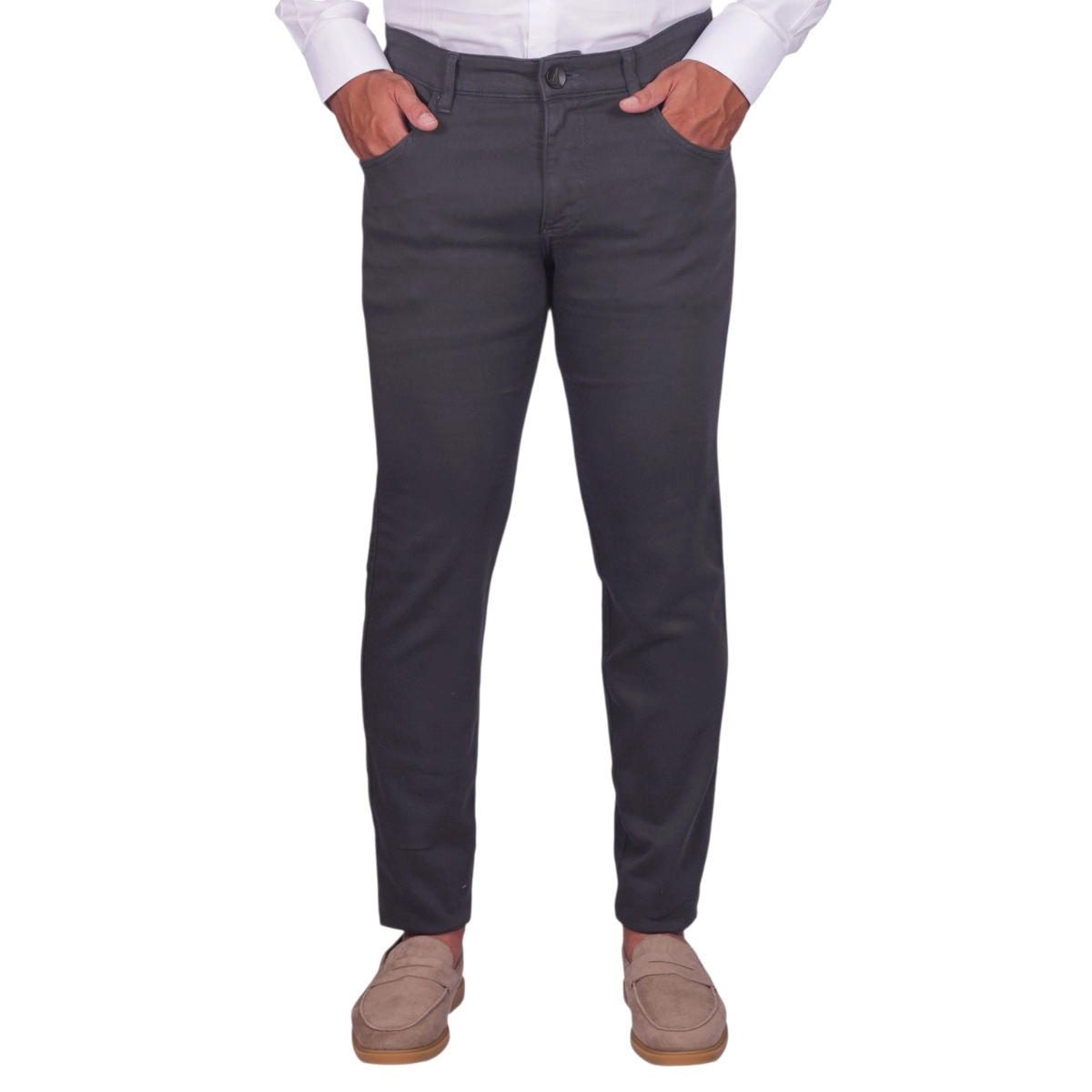 CALÇA SARJA COMFY FIVE POCKETS
