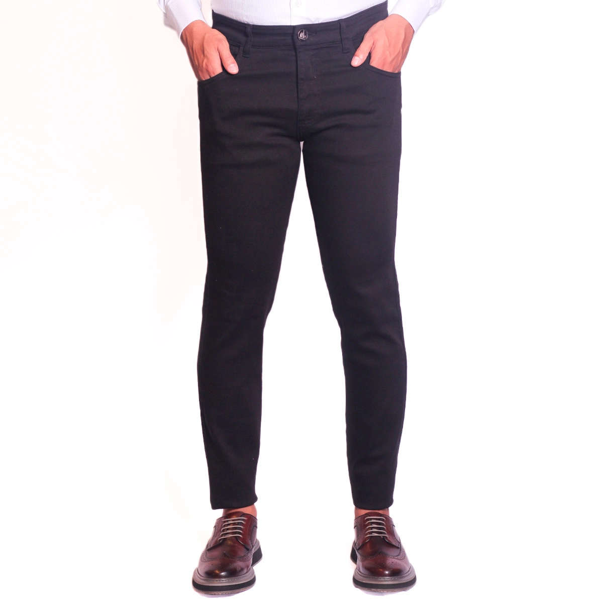 CALÇA SARJA COMFY FIVE POCKETS