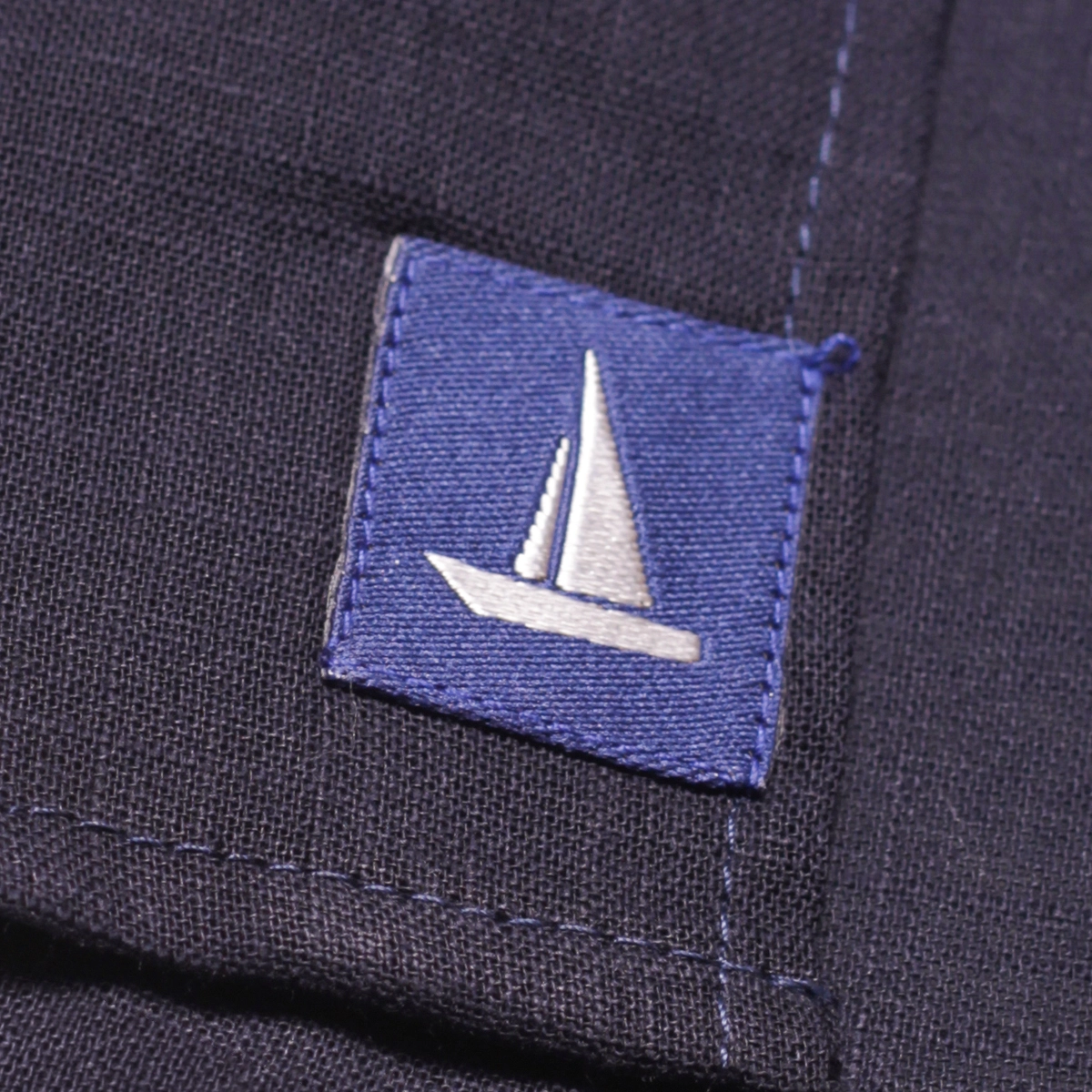 CAMISA M/C BLEND LINHO AZUL MARINHO