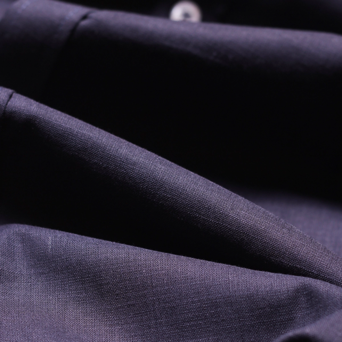 CAMISA M/C BLEND LINHO AZUL MARINHO