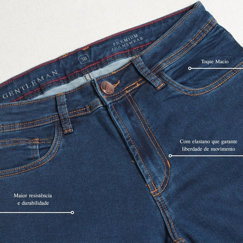 CALÇA JEANS COMFY BLUE