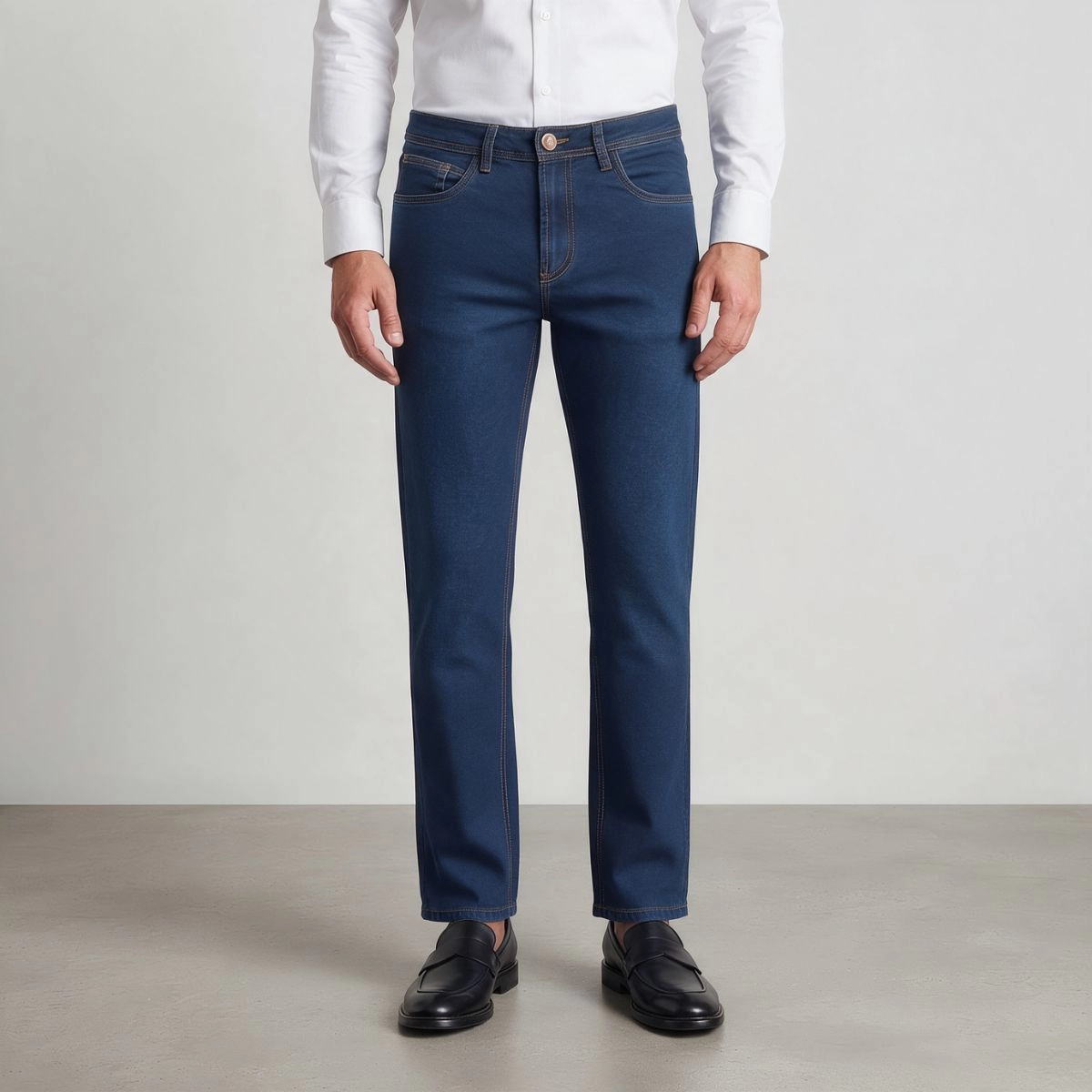 CALÇA JEANS COMFY BLUE