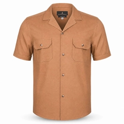 CAMISA MC GOLA CUBANA CAMEL