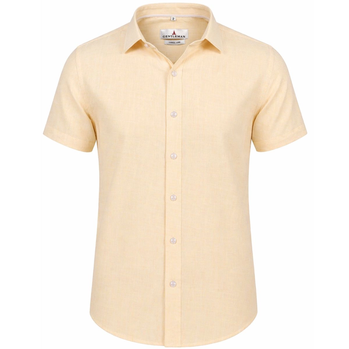 CAMISA M/C SUMMER AMARELO