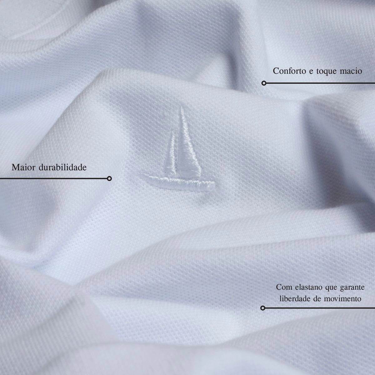 T-SHIRT PIQUET STRETCH