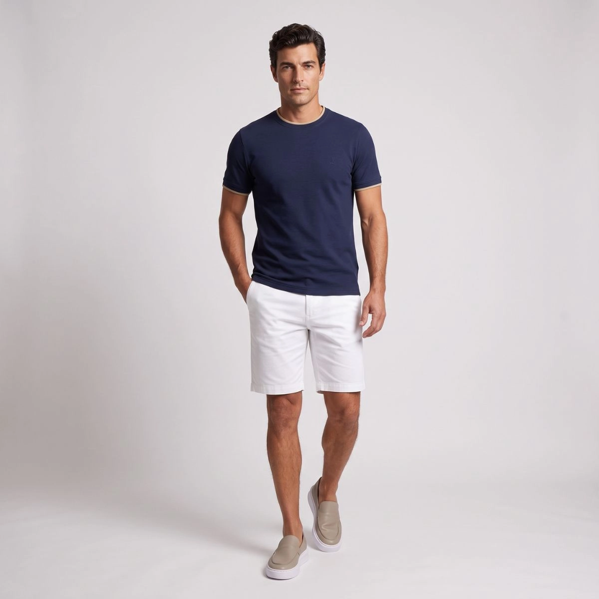 T-SHIRT PIQUET STRETCH