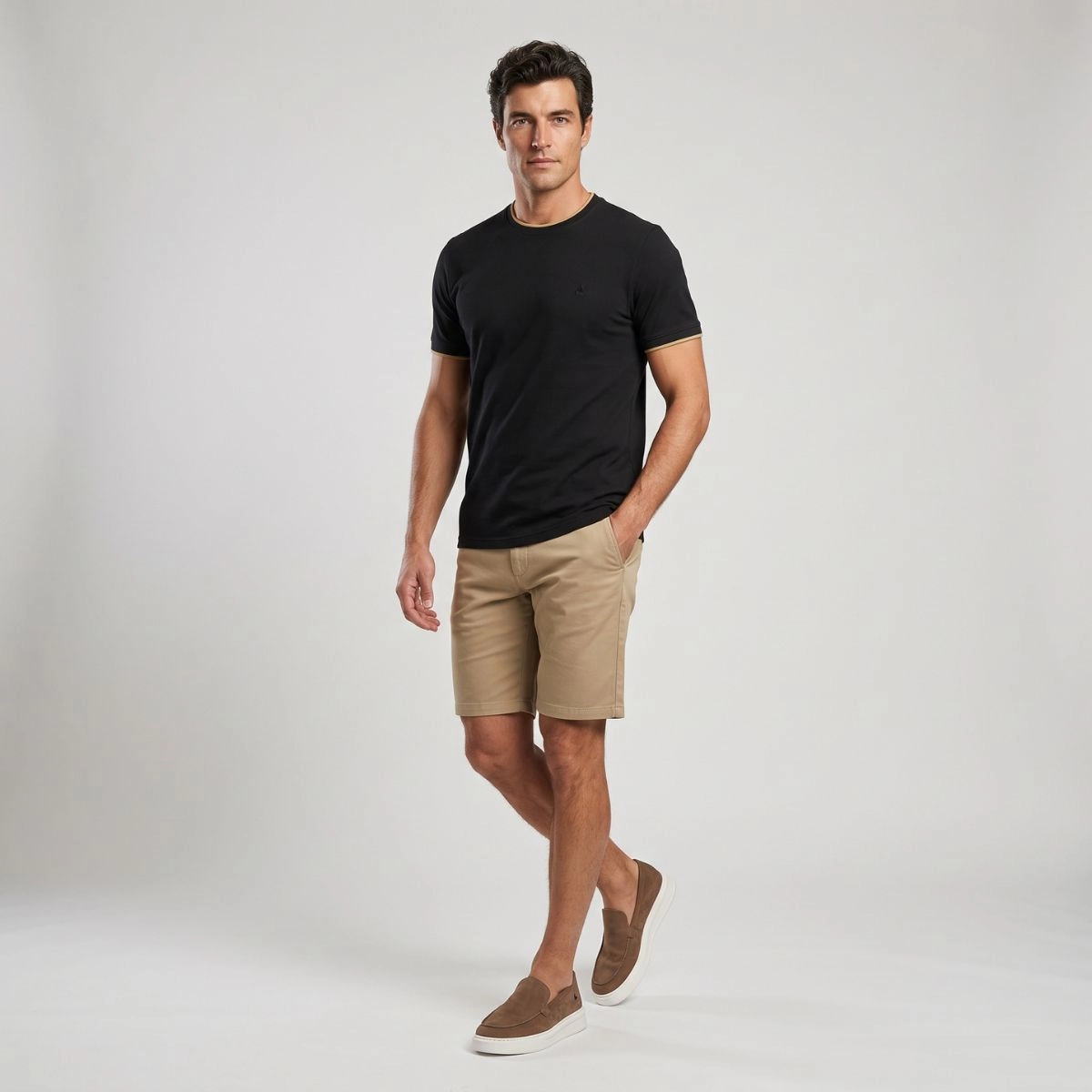 T-SHIRT PIQUET STRETCH