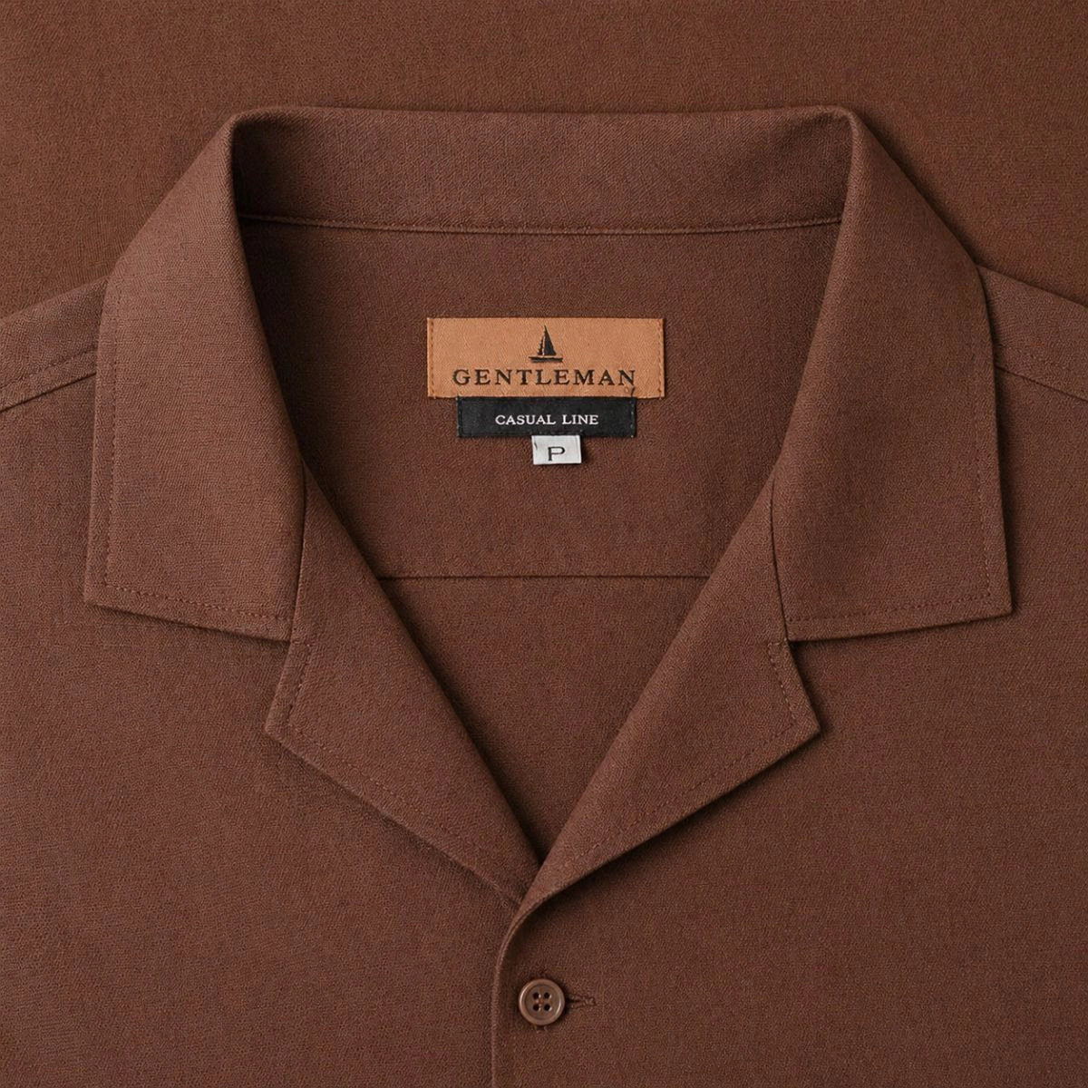 CAMISA MC GOLA CUBANA MARROM