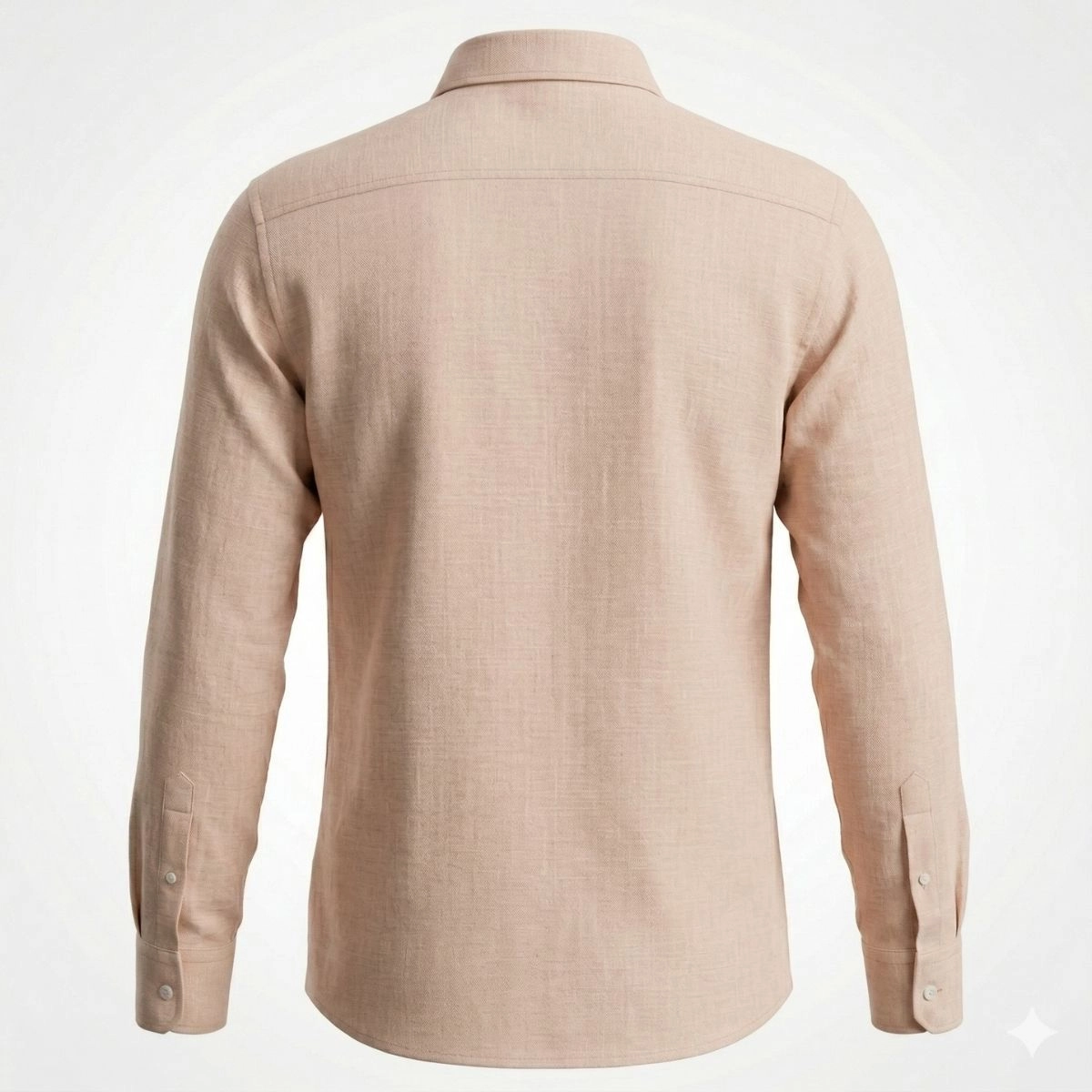 CAMISA PURO LINHO BEGE