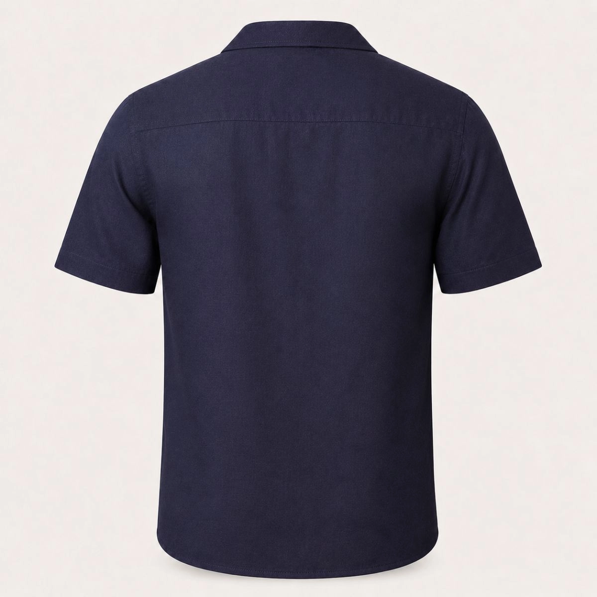 CAMISA M/C GOLA CUBANA MARINHO