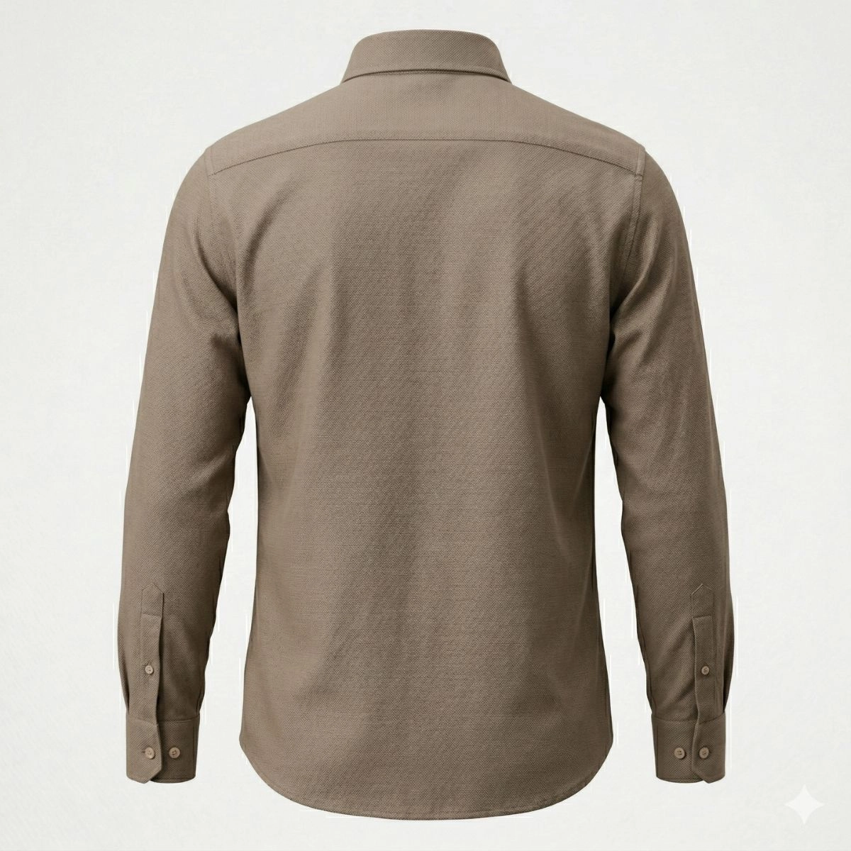 CAMISA OXFORDINE CAQUI