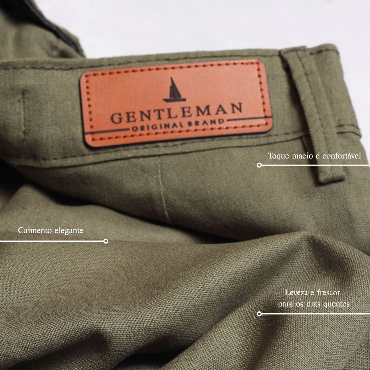 BERMUDA LINHO CLASSIC