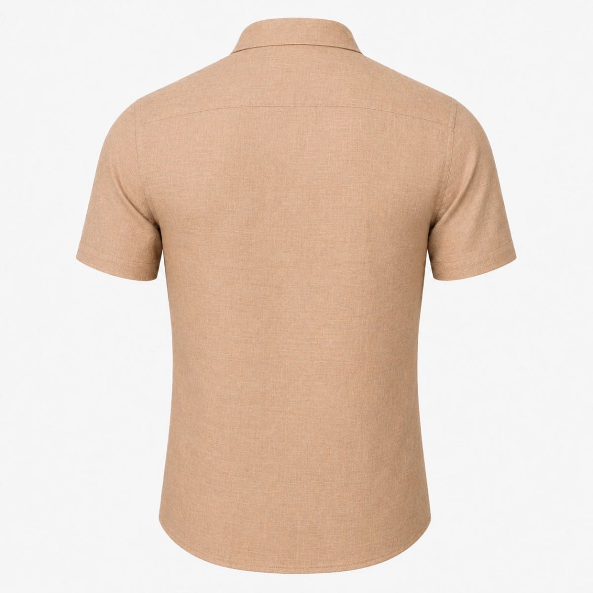 CAMISA M/C VISCOLINHO CAQUI
