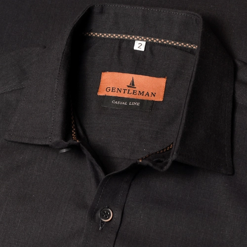 CAMISA M/C VISCOLINHO PRETO