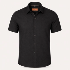 CAMISA M/C VISCOLINHO PRETO