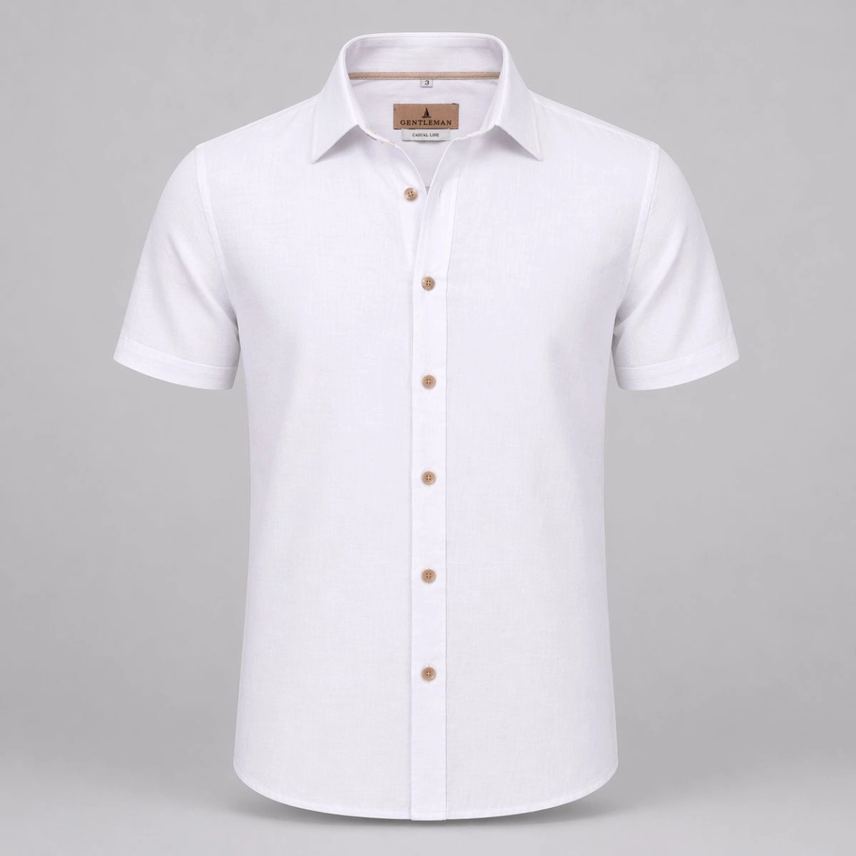 CAMISA M/C VISCOLINHO BRANCO