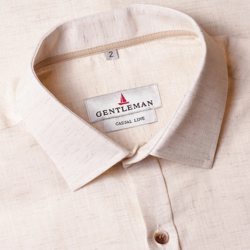 CAMISA M/C VISCOLINHO OFFWHITE