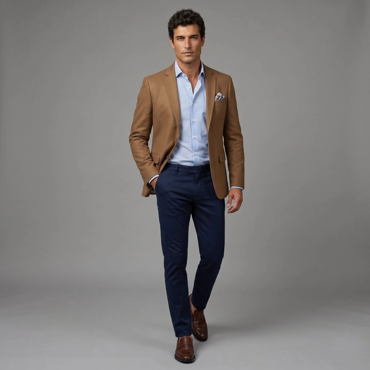 BLAZER COMFY MARROM