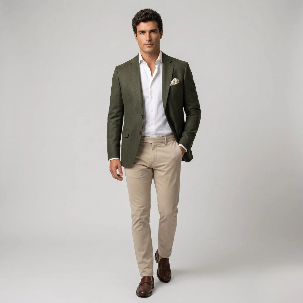 BLAZER COMFY DARK GREEN