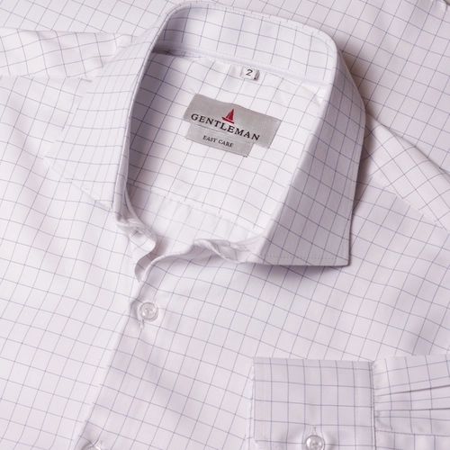 CAMISA TECH QUADRICULADA MARINHO