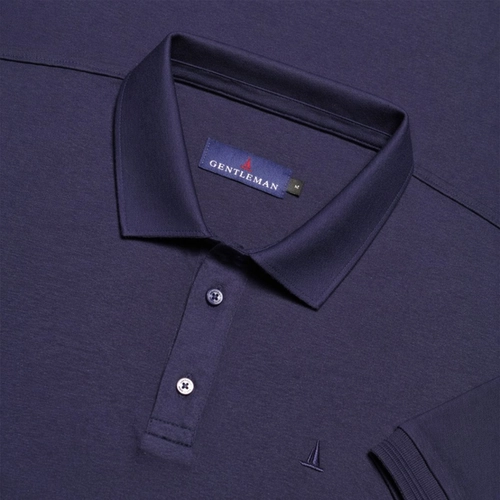 POLO ELASTANO GOLA ALFAIATARIA