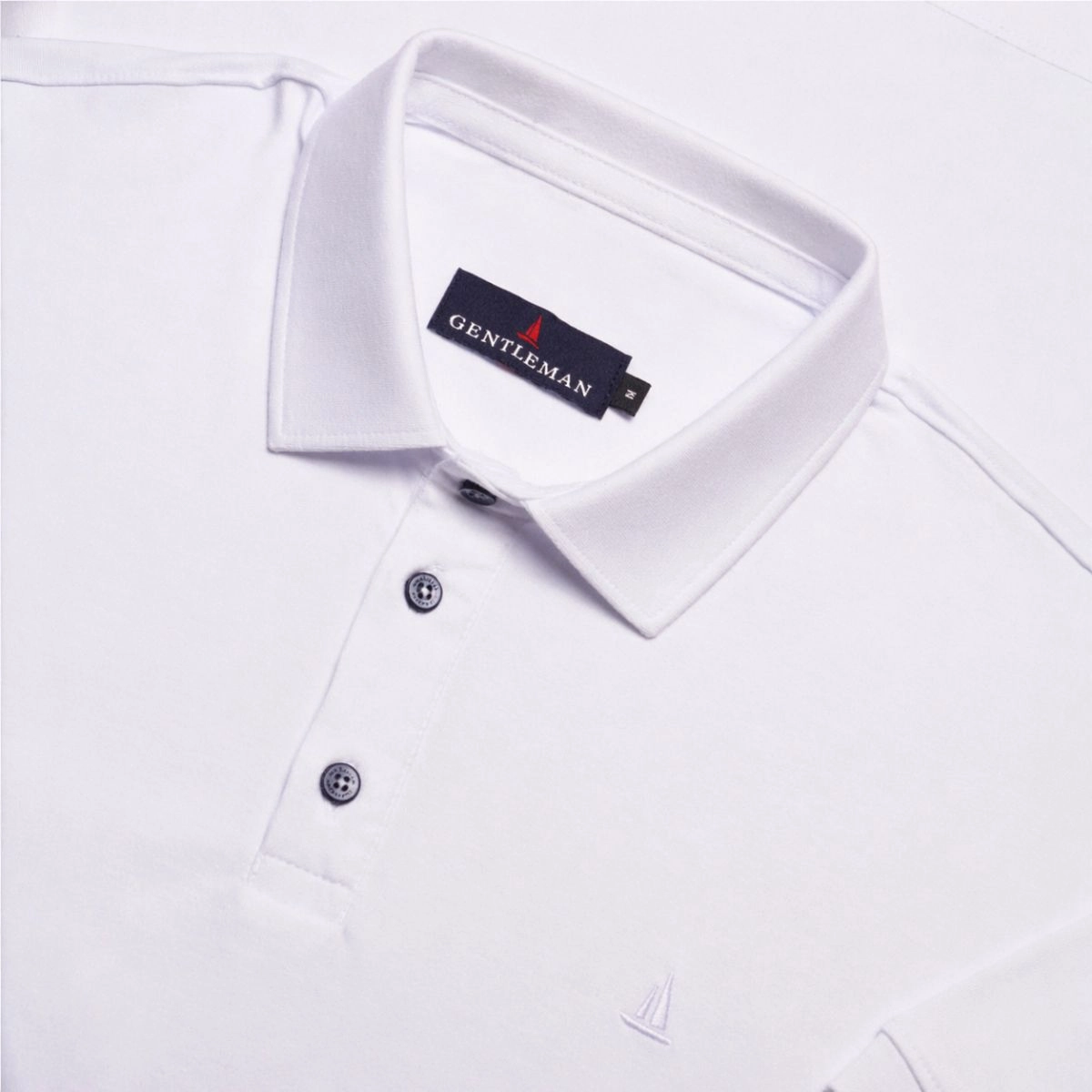 POLO ELASTANO GOLA ALFAIATARIA