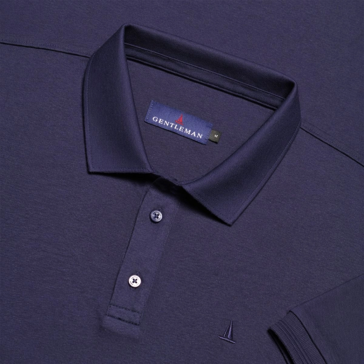 POLO ELASTANO GOLA ALFAIATARIA