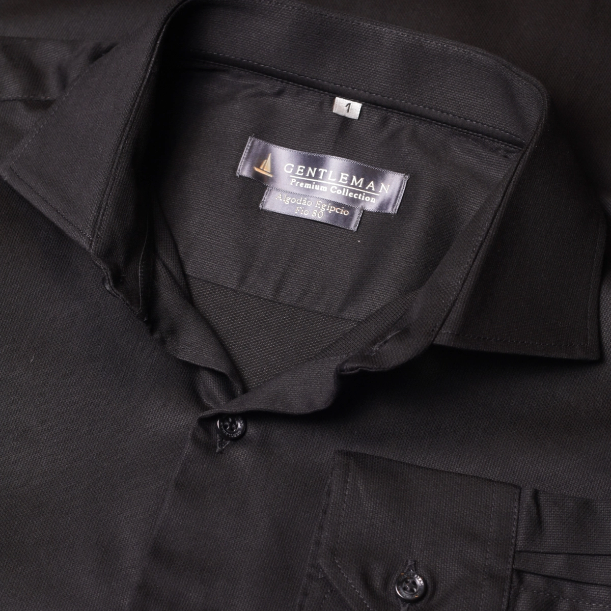 CAMISA CLASSIC 80 PRETA