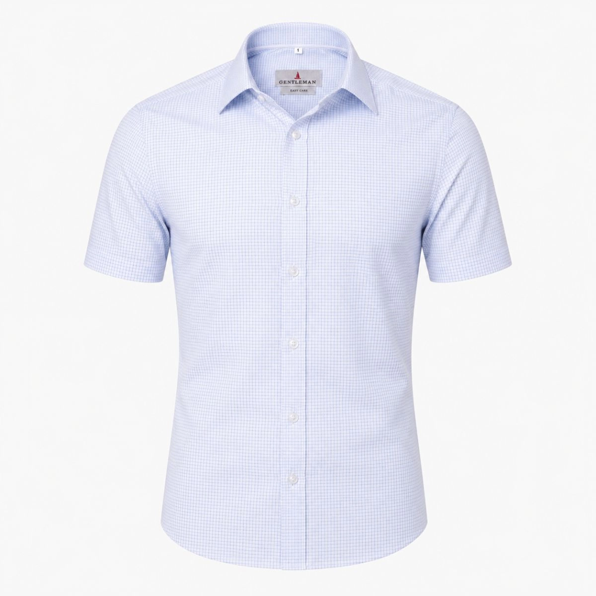 CAMISA M/C WORK TECH AZUL