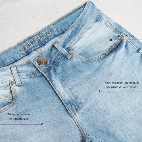 CALÇA JEANS DELAVÉ 75