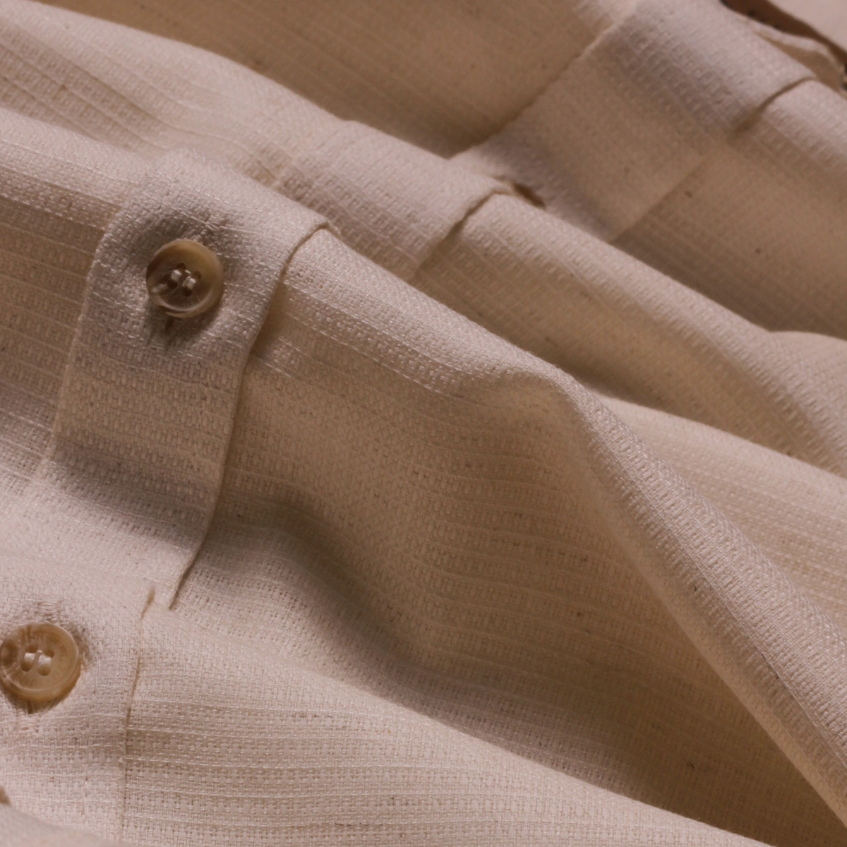 CAMISA M/C BLEND LINHO OFFWHITE