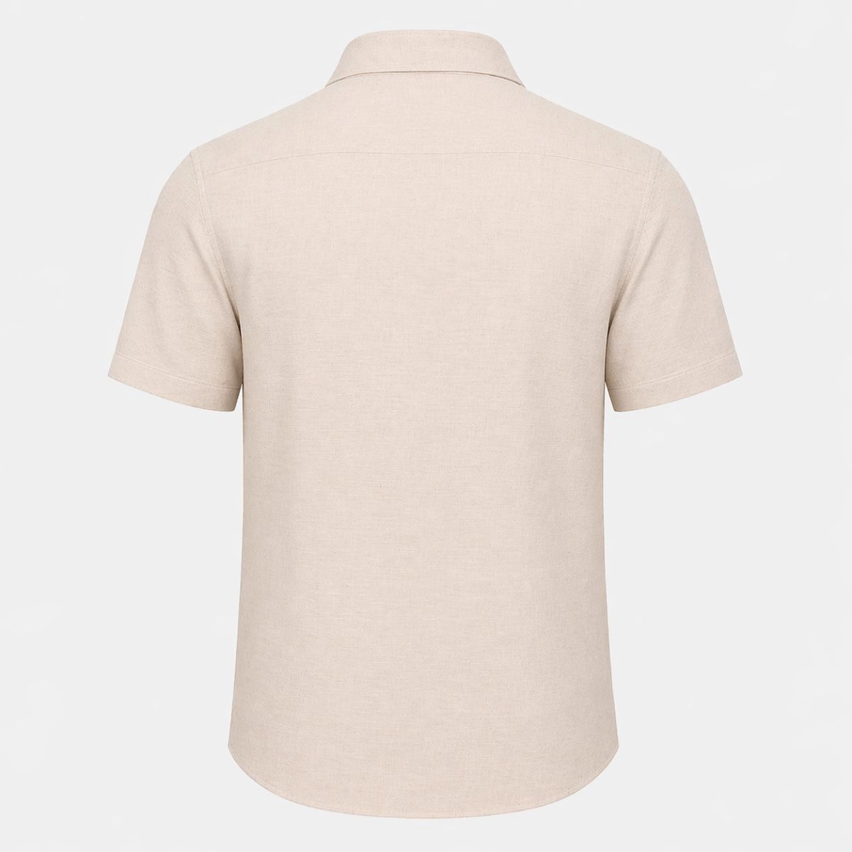 CAMISA M/C BLEND LINHO OFFWHITE
